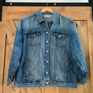 MADEWELL Denim Jacket Blue Size XXL 100% Cotton Jean Jacket